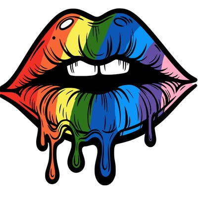 lips that look realistic and drip