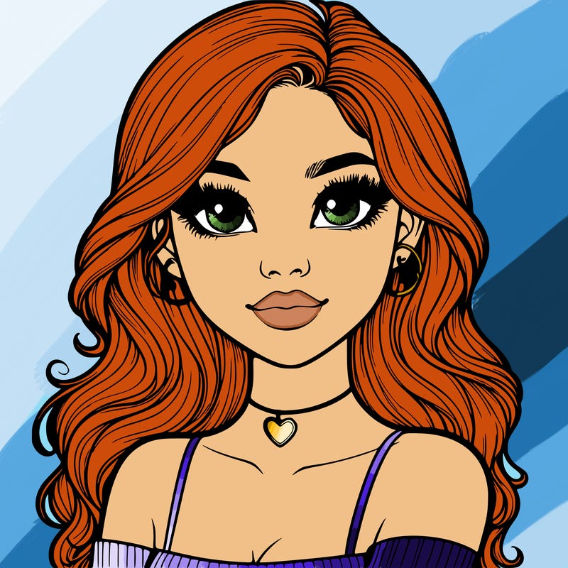 realistic pretty girl