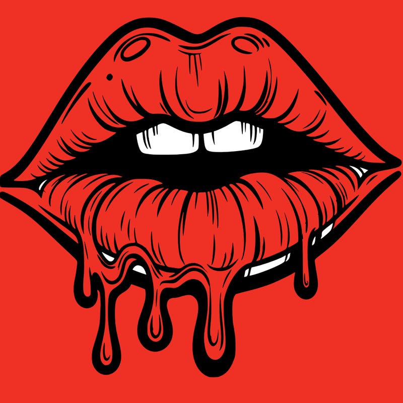 lips that look realistic and drip