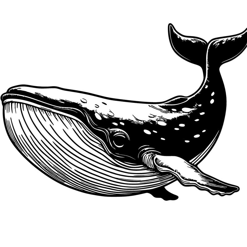 whale realistic