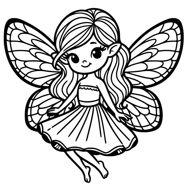 fairy with wings