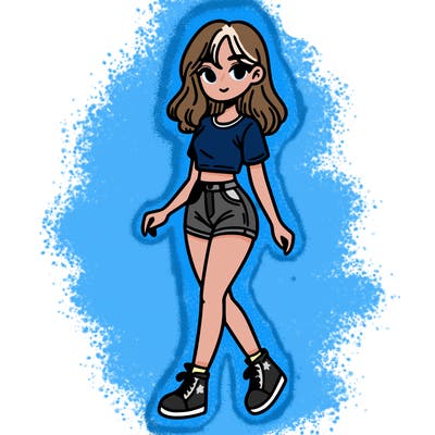 female with full body