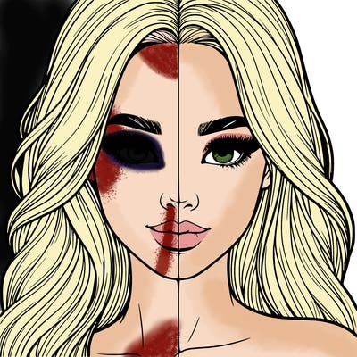 realistic pretty girl