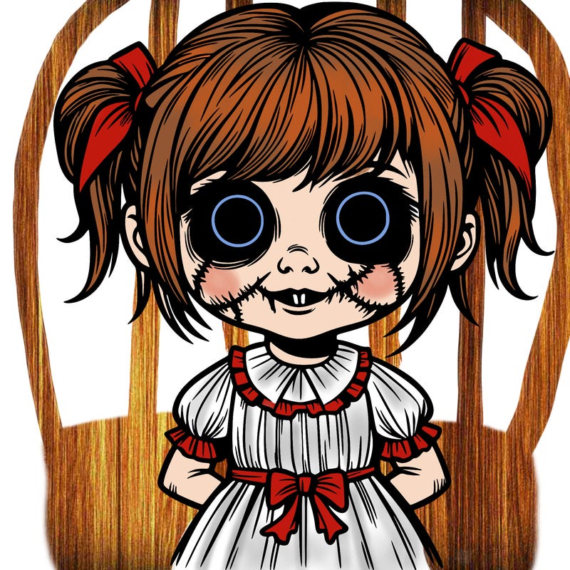 creepy girl