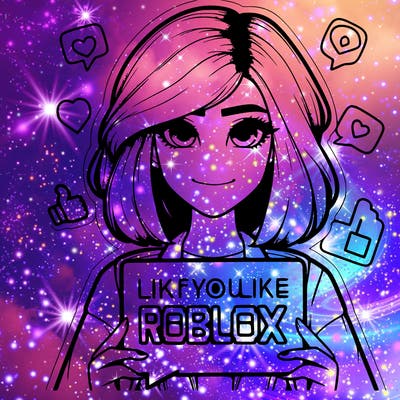 realistic girl saying like if you like roblox