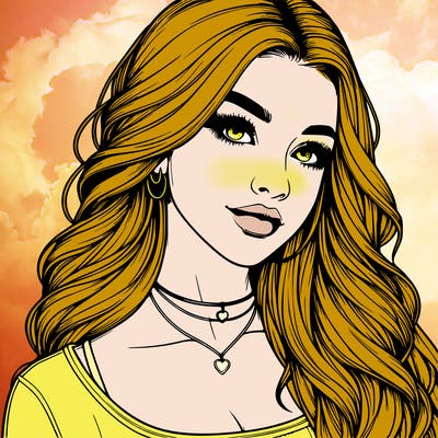 detailed realistic girl