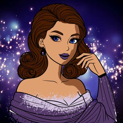 an elegant woman