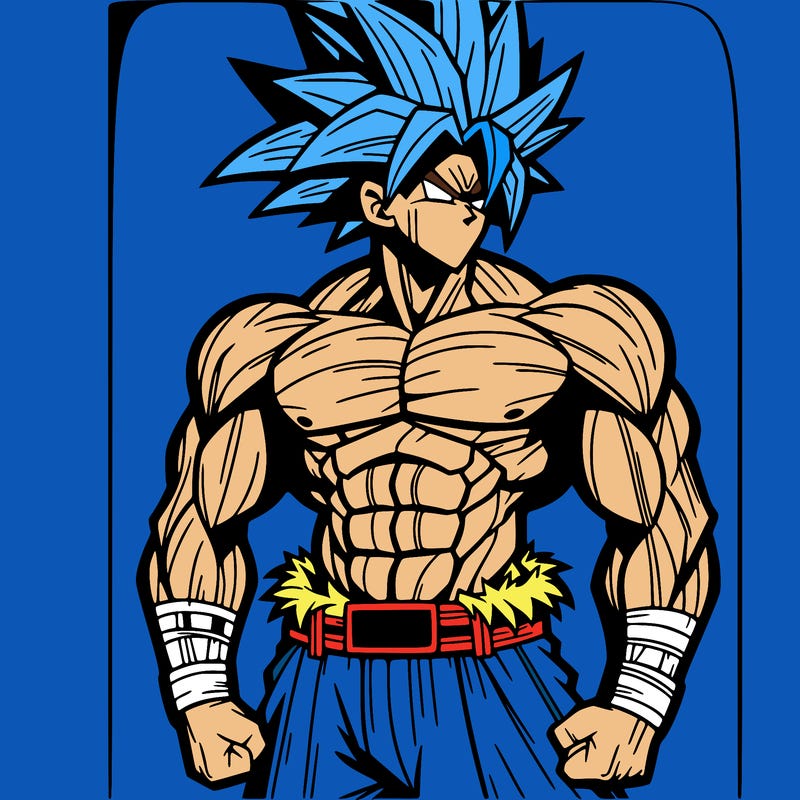 goku realistic