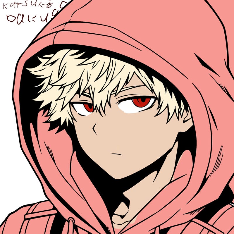 anime guy in hoodie