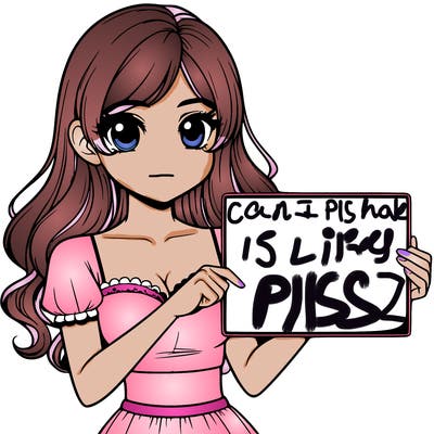 realistic pretty girl holding blank sign