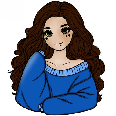 a beautiful girl in a big sweatshirt