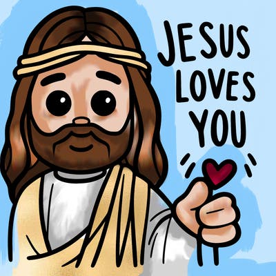 jesus loves you