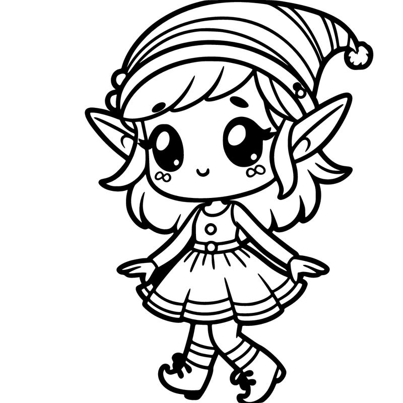 cute elf girl