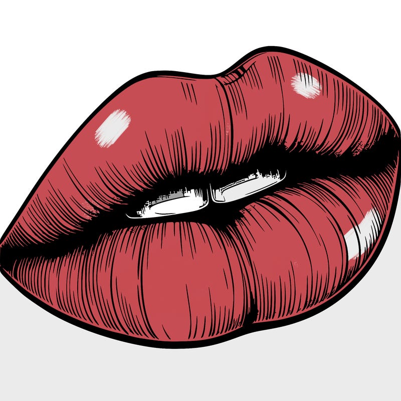 realistic lips