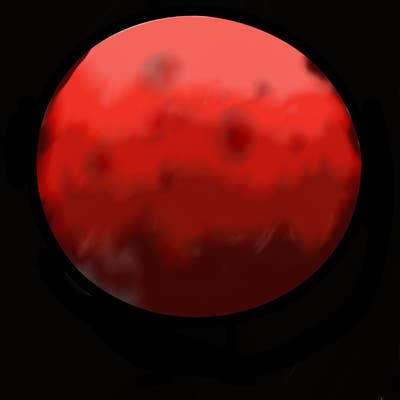 a plain circle with nothing else