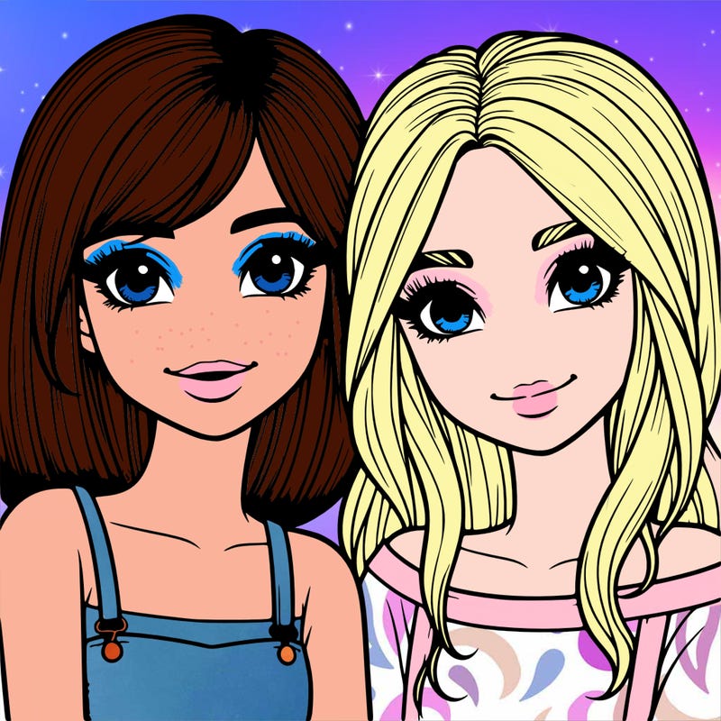 realistic girl best friends