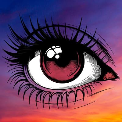 realistic eye