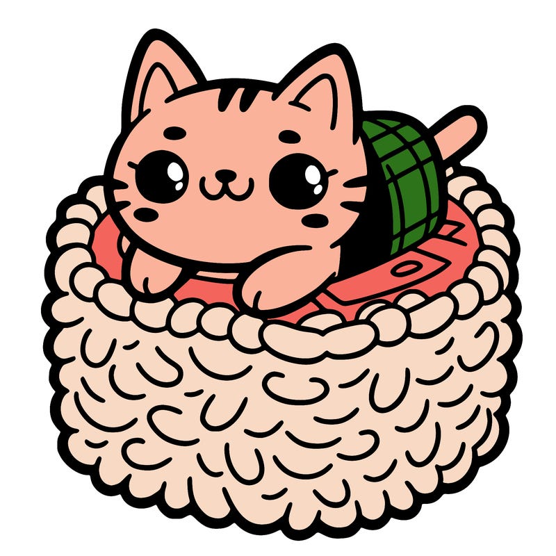 sushi cat