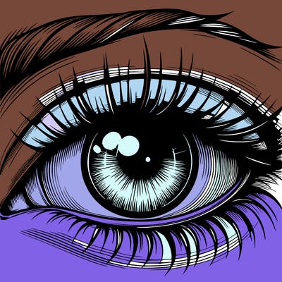 realistic eye