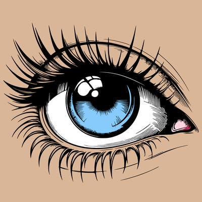 realistic eye
