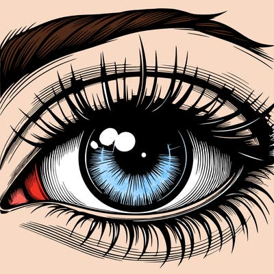 realistic eye