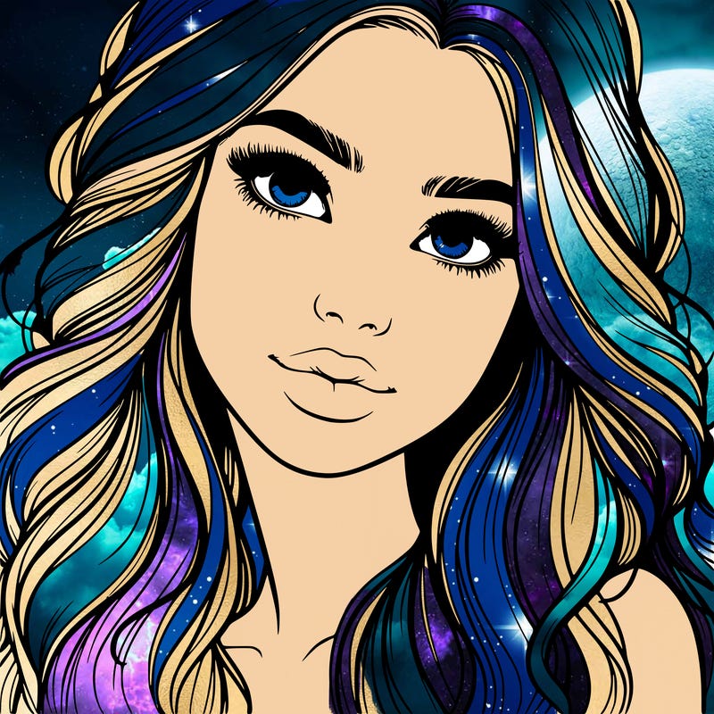 beautiful realistic girl