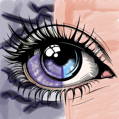 realistic eye