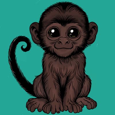 realistic monkey