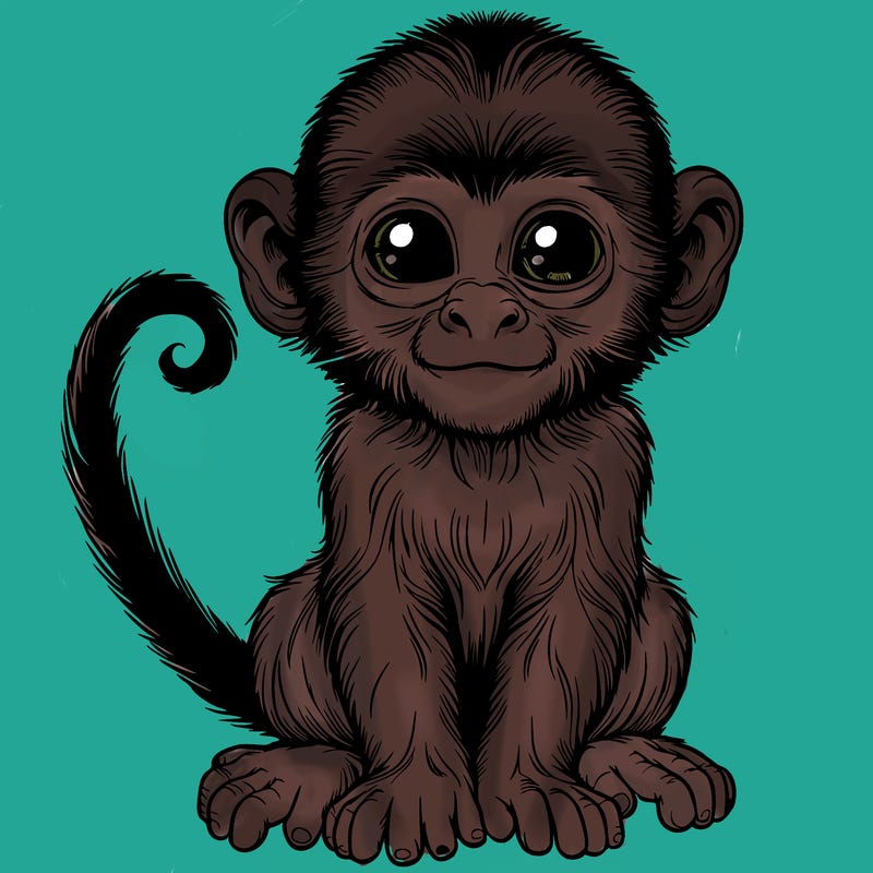 realistic monkey
