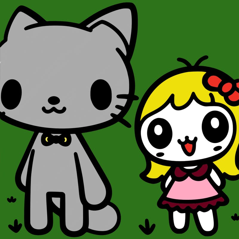 hello kitty and kuromi