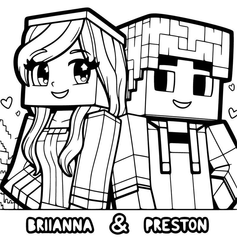 brianna and preston minecraft