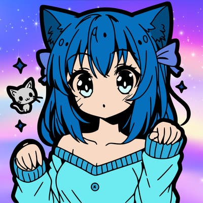 anime cat girl