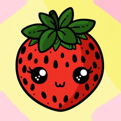 cute strawberry
