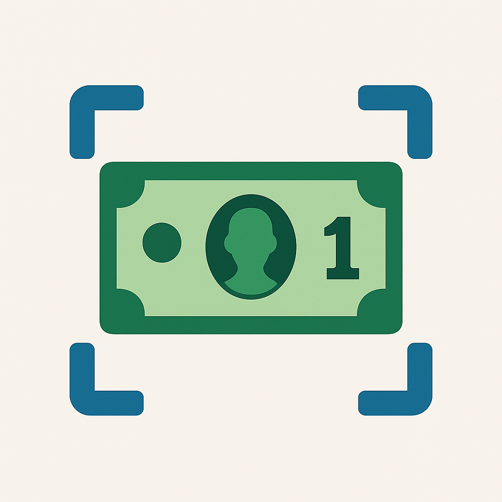 Dollar Bill Scanner - Money - Reference App | MWM