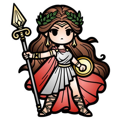 goddess of war athena