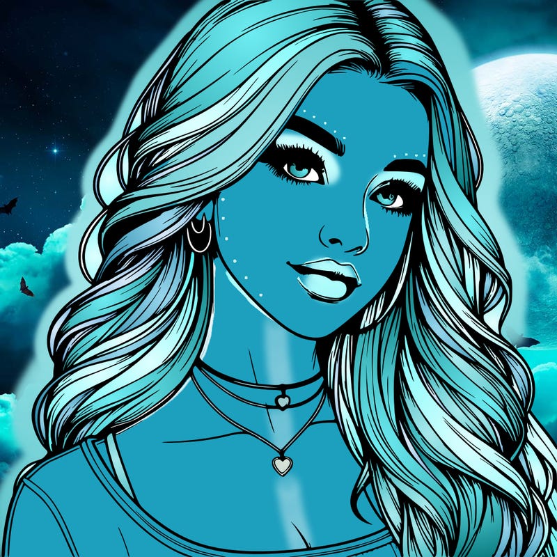 detailed realistic girl