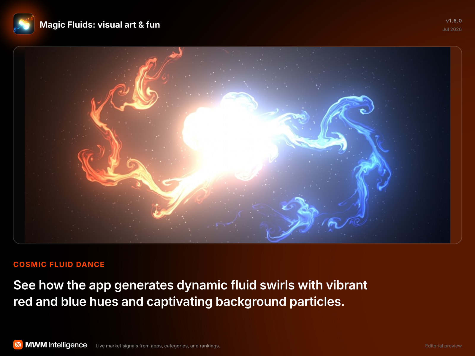 Magic Fluids: visual art & fun - Entertainment App | MWM
