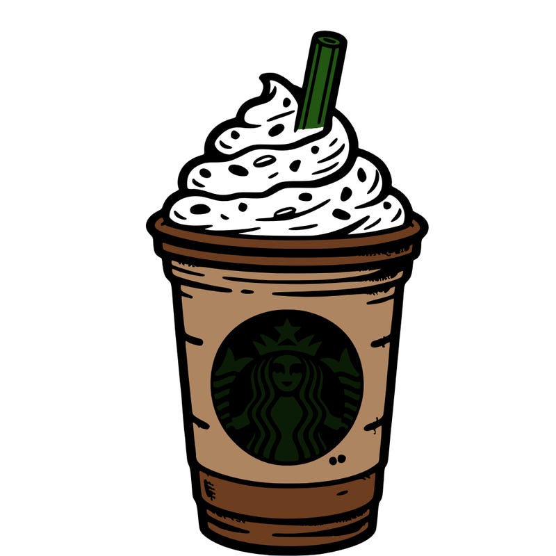 starbucks, frappuccino