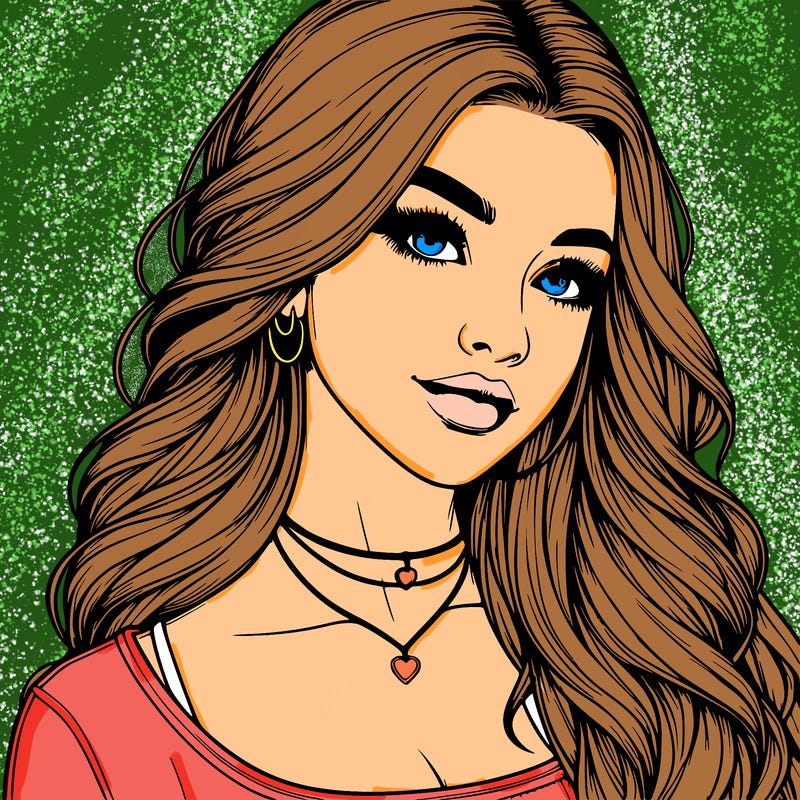 detailed realistic girl
