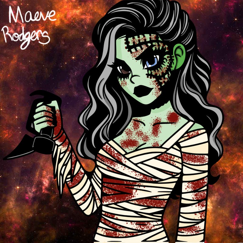 female horror character