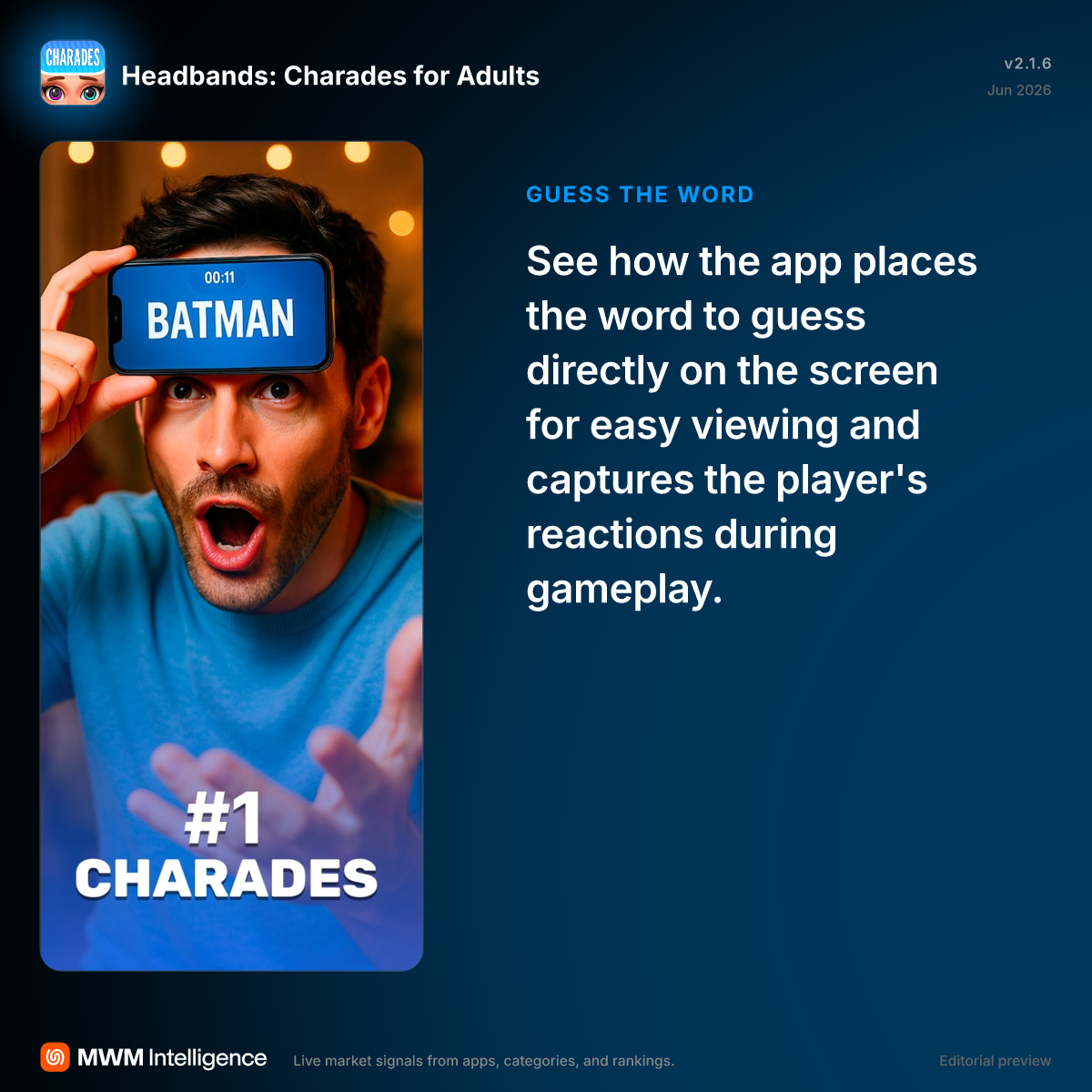 Headbands: Charades for Adults - Games App | MWM
