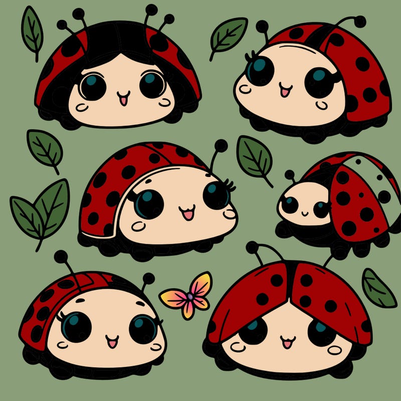cute ladybugs