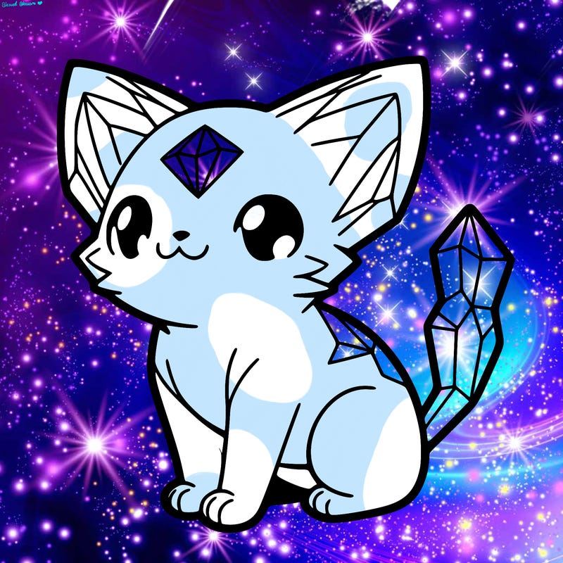 crystal kitten