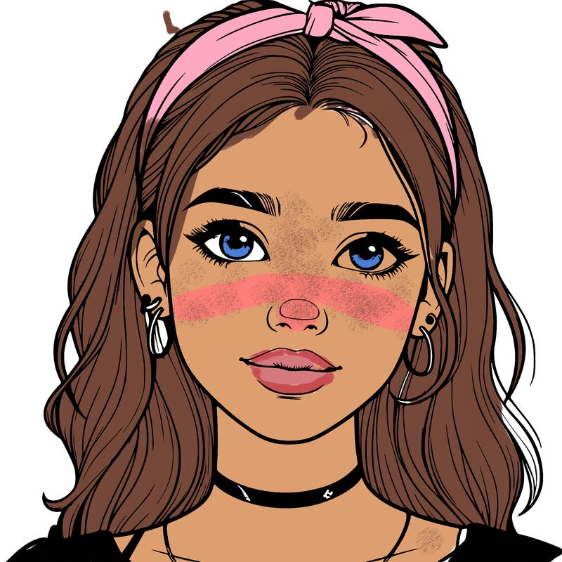 realistic teenage girl