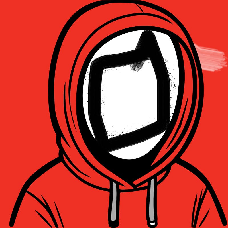 faceless hoodie