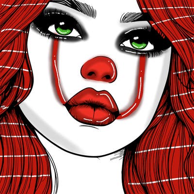 really realistic girl with lips