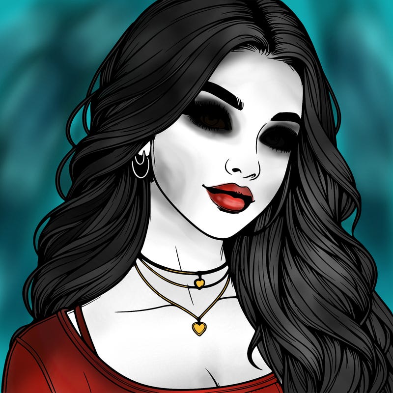 detailed realistic girl