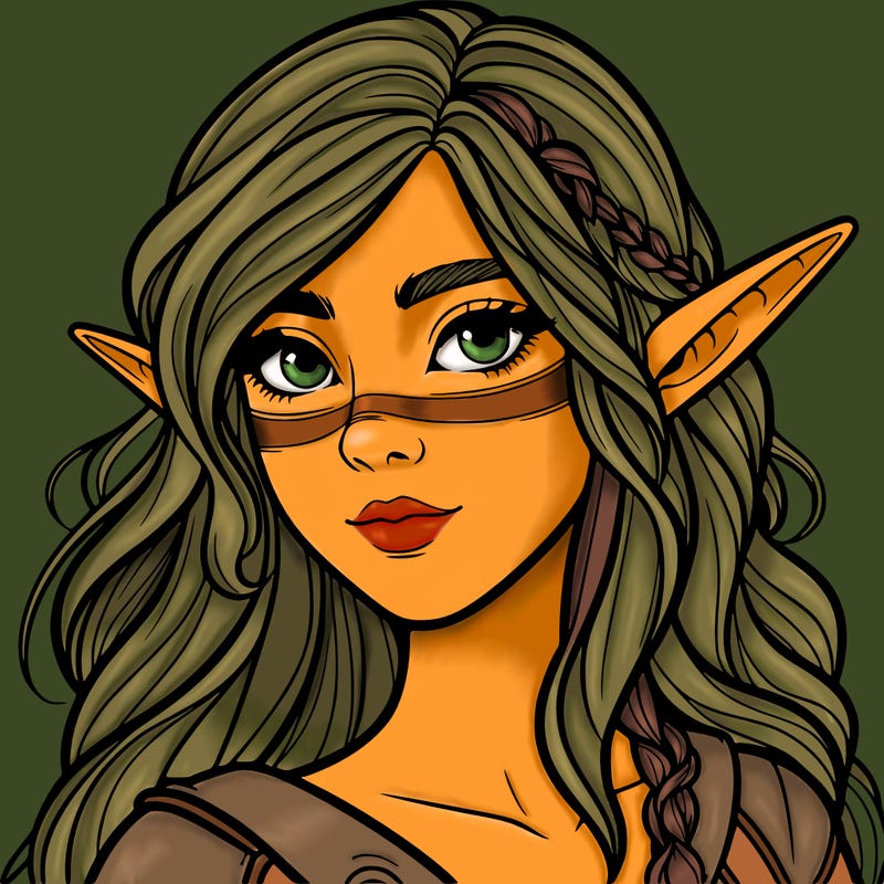 realistic elf girl