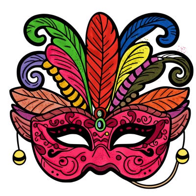 carnival mask