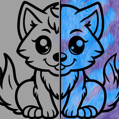 split wolf